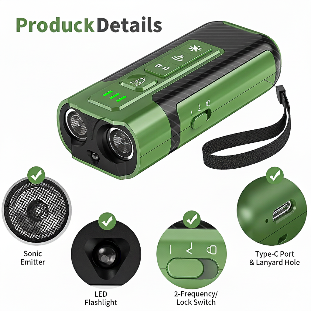 Tierly™ Ultraschall-Hundetrainer